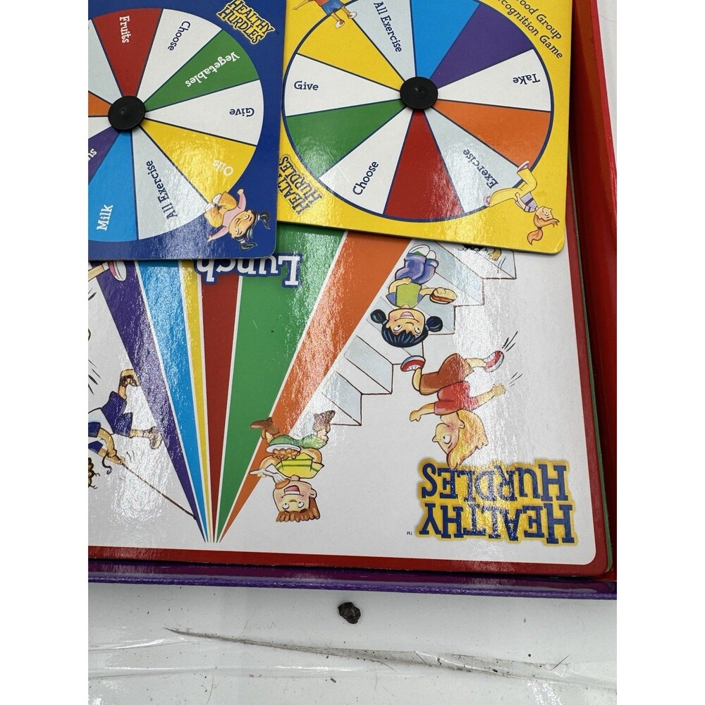 HEALTHY HURDLES Health & Nutrition Game Ages 6+ Complete - Picture 7 of 10